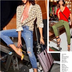 Cabi | The Dreamer Providence Shirt Jacket in Safari Print 5854 M